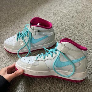 Teal And Fuschia AF1